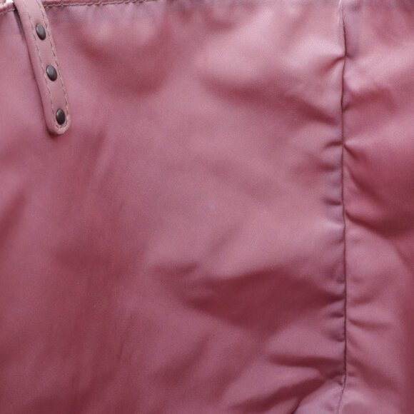 Authentic Bottega Veneta Intrecciolusion Nylon Medium Tote Bag Shoulder Pink - Picture 6 of 7